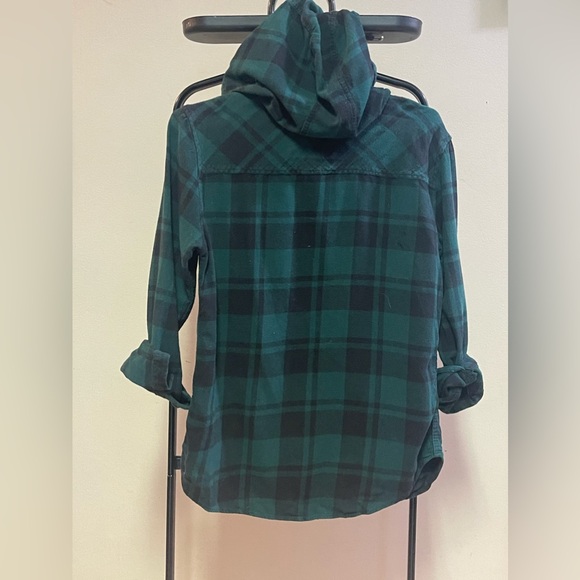 2/$20 Garage hooded flannel - Picture 2 of 6